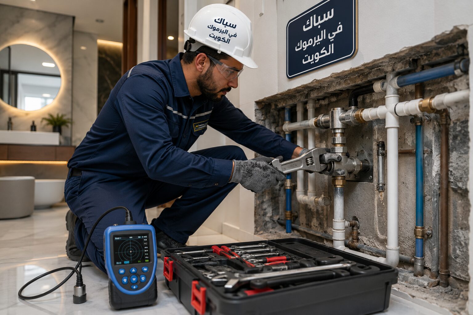 سباك في اليرموك بالكويت