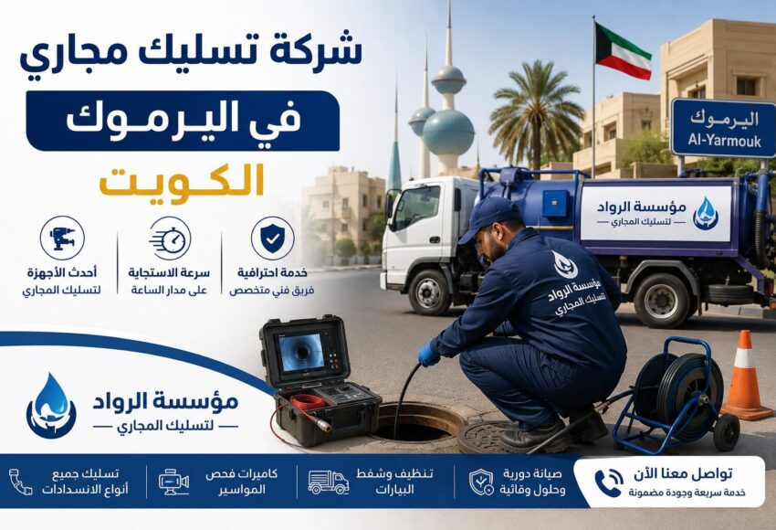 شركة تسليك مجاري في اليرموك بالكويت