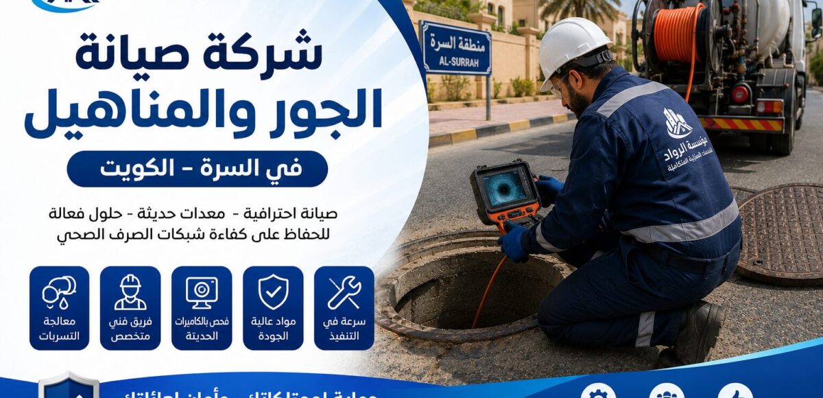 شركة صيانه الجور والمناهيل في السرة بالكويت