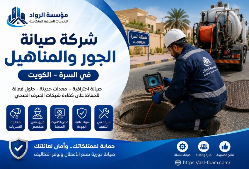 شركة صيانه الجور والمناهيل في السرة بالكويت