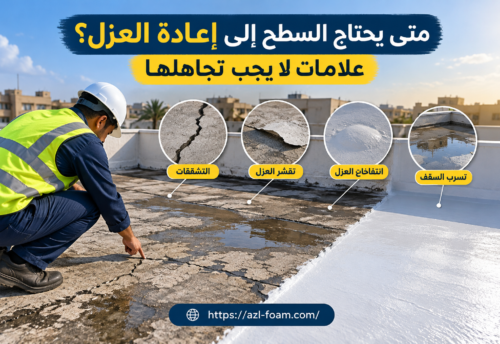 متى يحتاج السطح إلى إعادة العزل؟ علامات لا يجب تجاهلها